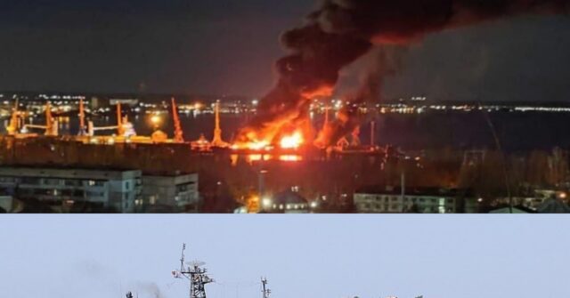 Ukraine Claims to Have Destroyed Large Russian Warship