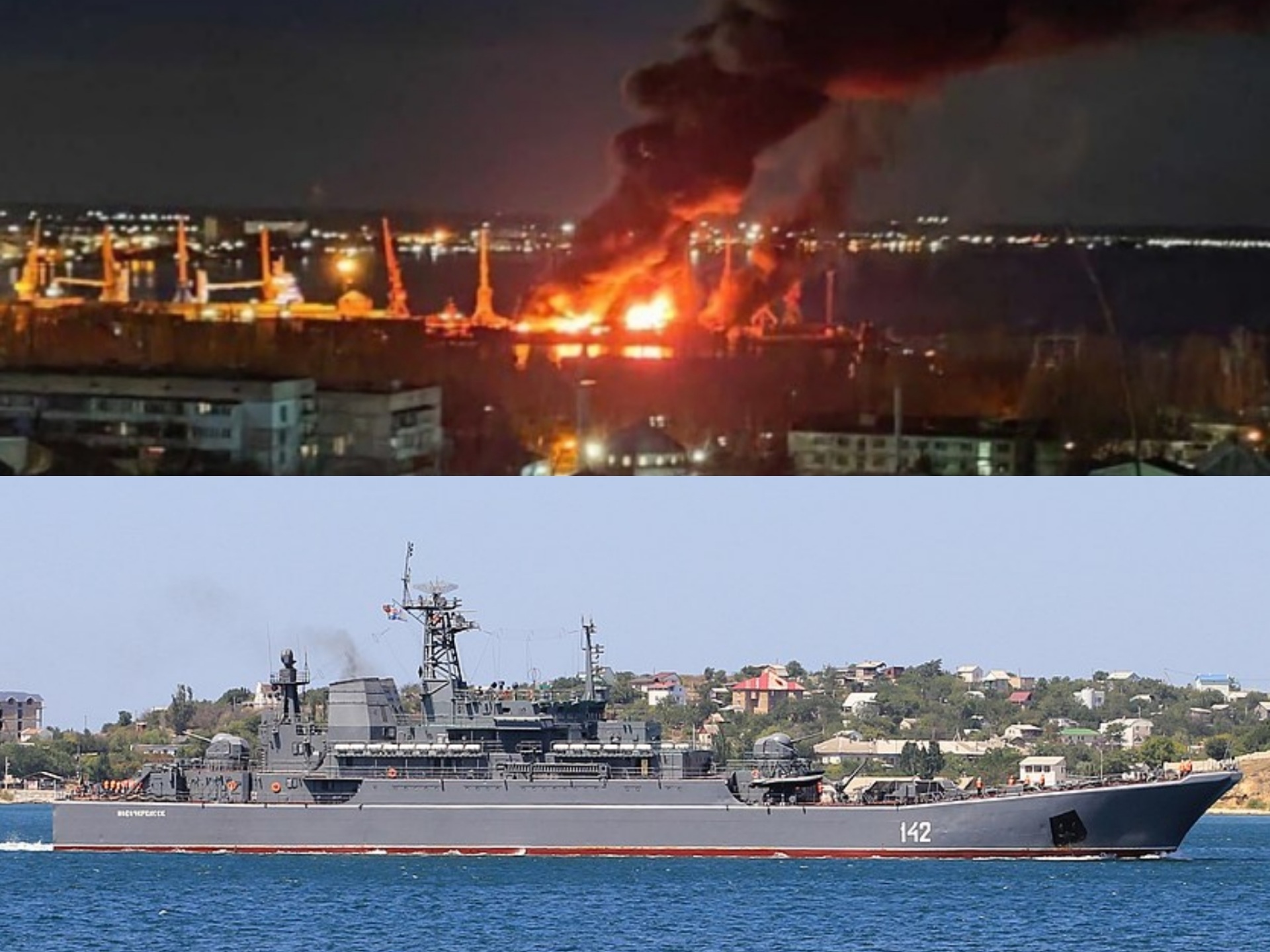 Ukraine Claims to Have Destroyed Large Russian Warship - Vimarsana News
