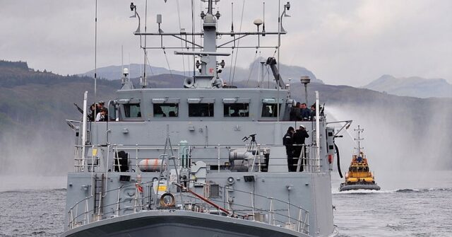 Two Royal Navy Minehunter Ships Bound for Ukraine Courtesy of UK