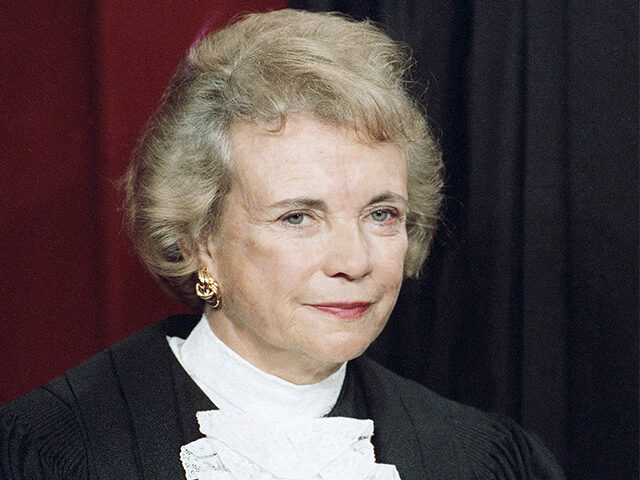 Sandra Day O'Connor, Associate Justice of the U.S. Supreme Court, is shown, Dec. 1993