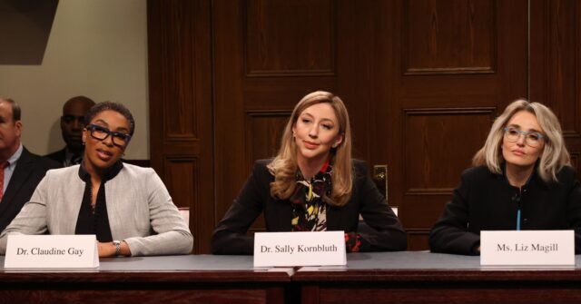 Backlash Brewing Against 'SNL' Sketch on University Antisemitism Hearing