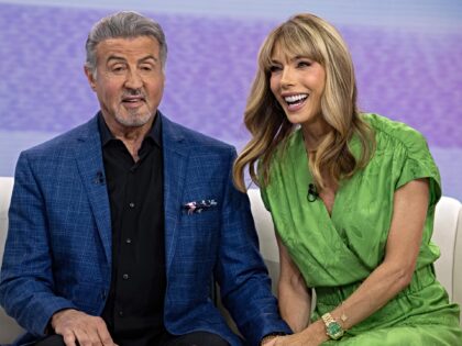 TODAY -- Pictured: Sylvester Stallone and wife Jennifer Flavin on Wednesday, May 10, 2023