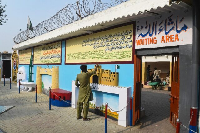 Karachi's colonial-era prison is adorned with murals of rural Pakistani life, painted by c