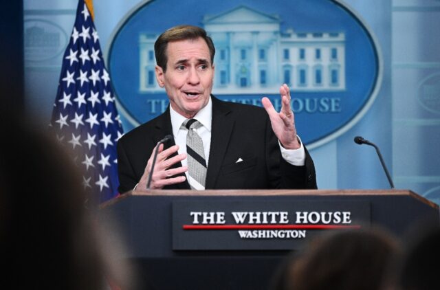 National Security Council spokesman John Kirby commented on Russian President Vladimir Put