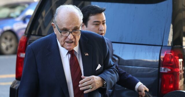 Jury To Determine Damages Giuliani Owes To Poll Workers - Breitbart