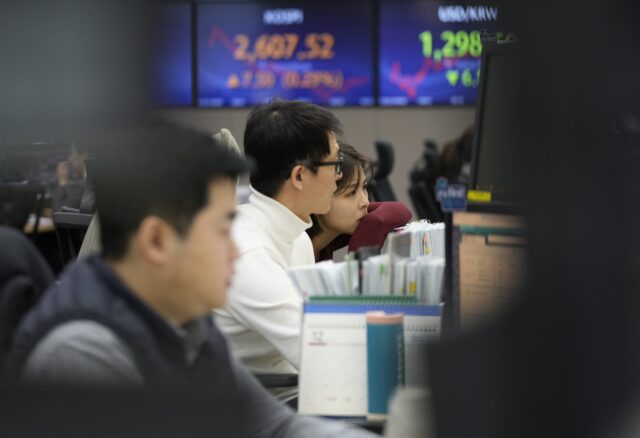 South Korea Financial Markets The Associated Press