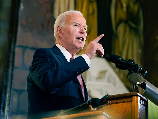 President Joe Biden delivers remarks at Mother Emanuel AME Church in Charleston, S.C., Mon