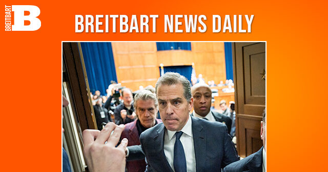 Breitbart News Daily Podcast Ep. 456: Dr. Sebastian Gorka on Hunter Biden Storming Out of His Contempt Hearing