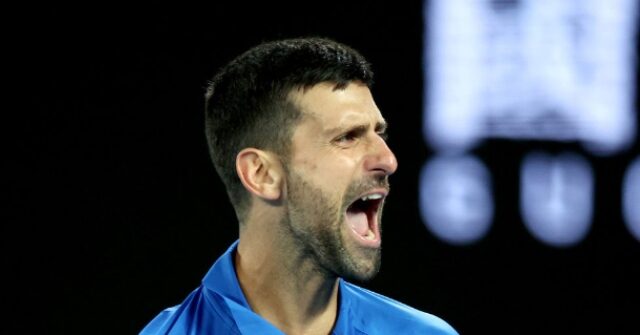 VIDEO: Novak Djokovic Drills Winning Shot After Woke Heckler Tells Him to Get Vaxed