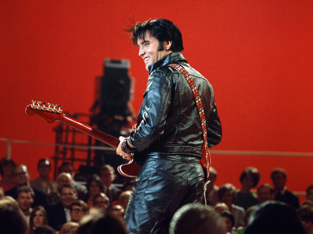 ELVIS: '68 COMEBACK SPECIAL -- Pictured: Elvis Presley during his '68 Comeback S