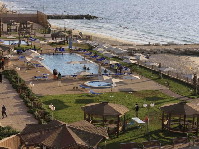 Gaza Bule Beach Hotel Resort (Adel Hana / Associated Press)