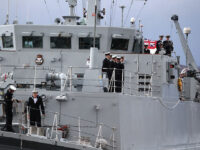 Watch: Moment Two Warships Collide, Tearing Hole in Side of Minesweeper Protecting Gulf