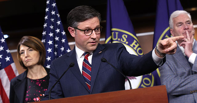 Speaker Mike Johnson, White House Strike Spending Framework Deal