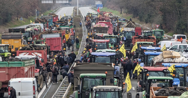 French Farmers Vow Tractor Protests for 'As Long As Necessary'