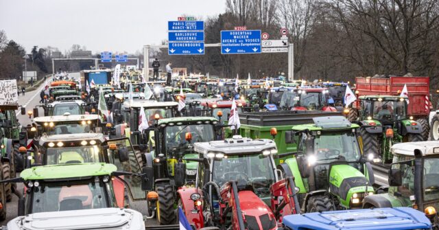 NextImg:French Farmers Vow to Take Tractor Protest to Brussels