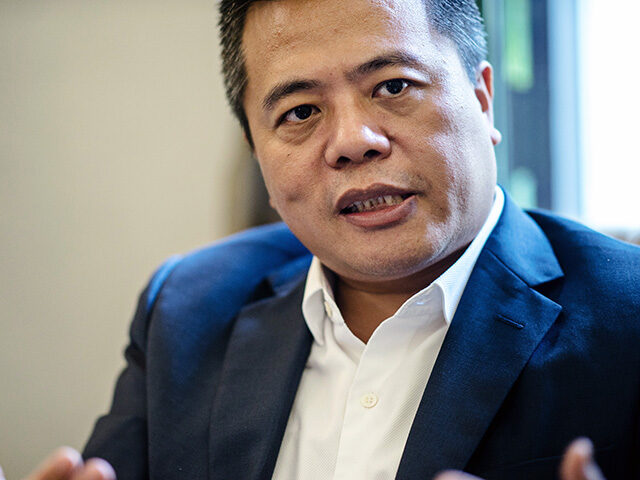 Billionaire Chen Tianqiao, founder and chairman of Shanda Group, speaks during an intervie