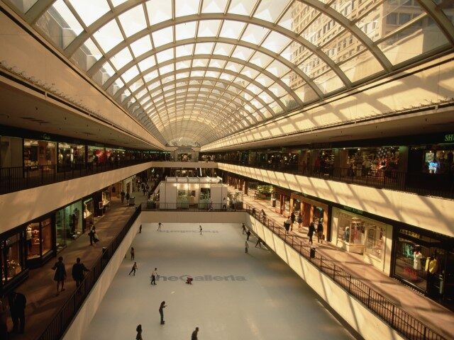 Interior of the Houston Galleria (Nik Wheeler/Corbis via Getty)