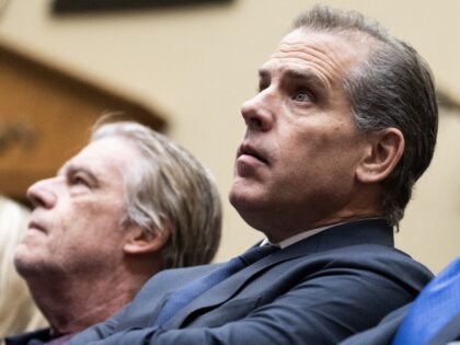 Hunter Biden and his attorneys Abbe Lowell, right, and Kevin Morris, left, attend the Hous