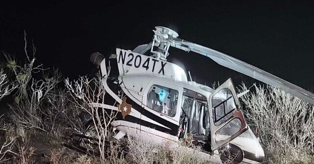Texas DPS Helicopter Crashes While Tracking Migrants near Border