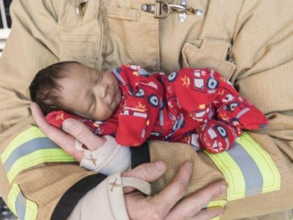 This baby was surrendered to Kentucky firefighters and found a loving home with parents wh