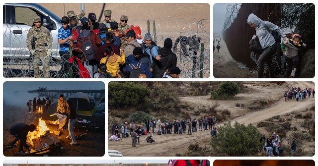 151K Migrants Apprehended Last Month in 2 Border Sectors -- Shatters Prior Records