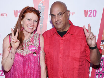 attends V20: The Red Party, a 20th anniversary celebration of V-Day and The Vagina Monolog