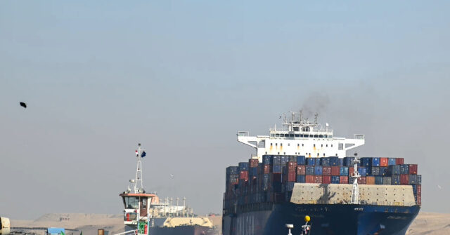 NextImg:U.N. Report: Freight Through Suez Canal Down 45% After Houthi Attacks