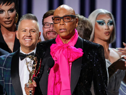LOS ANGELES, CALIFORNIA - JANUARY 15: RuPaul accepts the Outstanding Reality Competition P