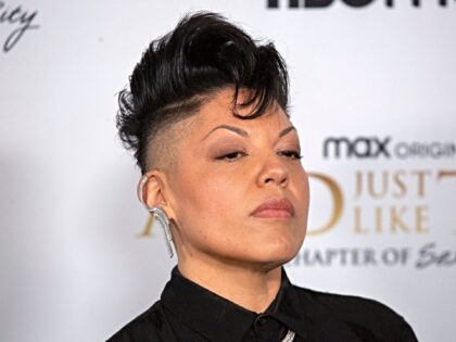 Mexican-US actor Sara Ramirez attends HBO Max's "And Just Like That" New York Premiere at
