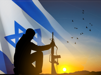 Israeli silhouette (Getty)