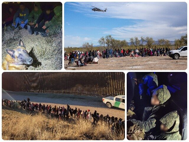 Tucson Sector Border Patrol agents apprehended more than 30,000 migrants in two weeks. (U.S. Border Patrol/Tucson Sector)