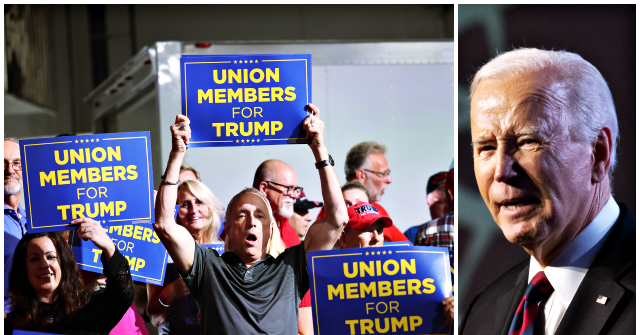 UAW President: 'Great Majority' of Union Workers 'Will Not Vote' for Biden
