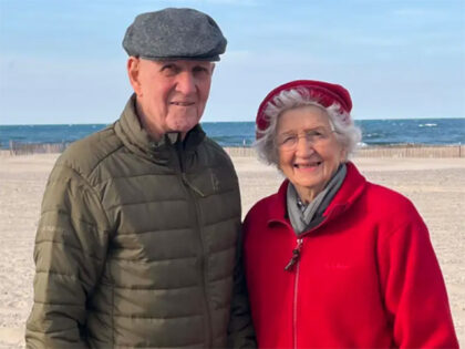 Bill Hassinger, 90, and 92-year-old Joanne Blakkan