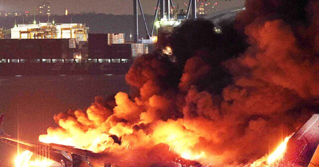 Video: Passengers Escape Burning Japan Airlines Plane After Crash Landing