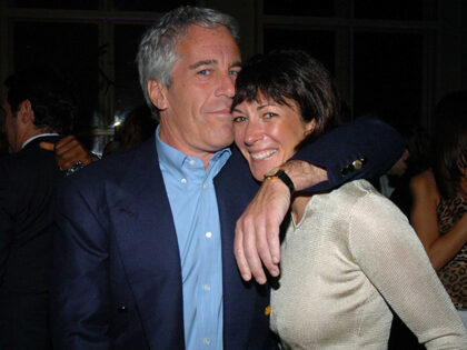 Jeffrey Epstein and Ghislaine Maxwell attend de Grisogono Sponsors The 2005 Wall Street Co