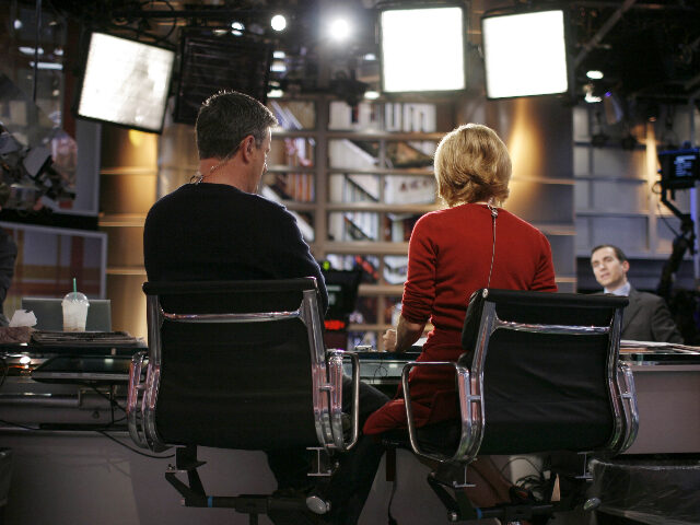 NEW YORK - APRIL 7: "EXCLUSIVE" Joe Scarborough and co-host Mika Brzezinski host