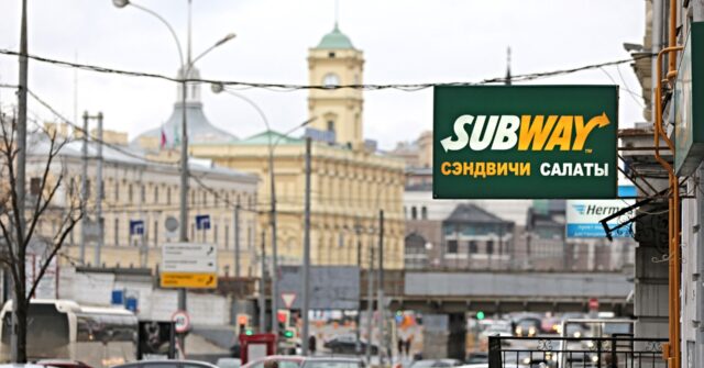 Ukraine Adds Subway to ‘International Sponsors of War’ List for Selling Sandwiches in Russia