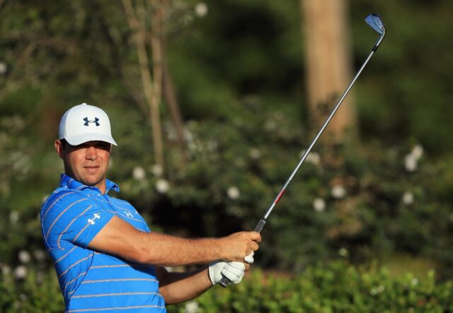 American Gary Woodland plays the pro-am prior to the 2018 Sony Open at Waialae, where he'l