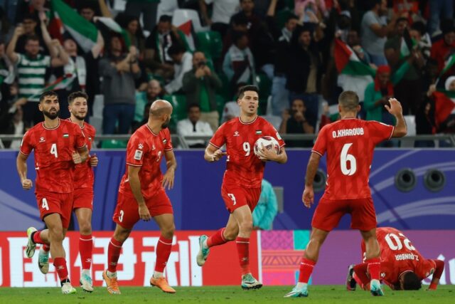 The biggest roar of the night came right on the stroke of half-time when Tamer Seyam heade