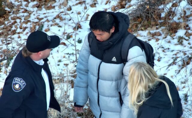 This handout photo released by the Riverdale Police Department on January 1, 2024 shows au