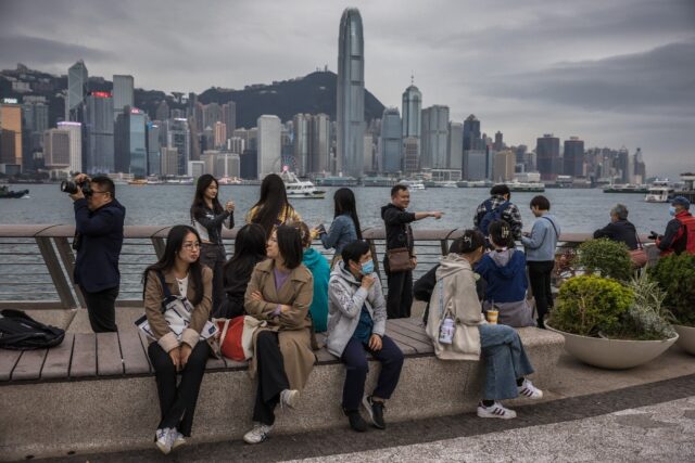 Hong Kong's economy benefited from a rise in tourism after dropping Covid curbs but has be