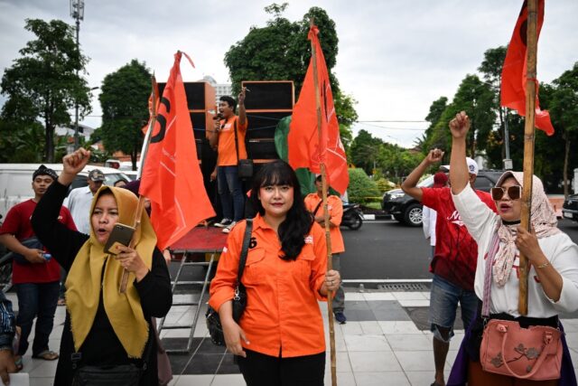 Indonesia's election lineup next month will be dominated by men, but a number of women can