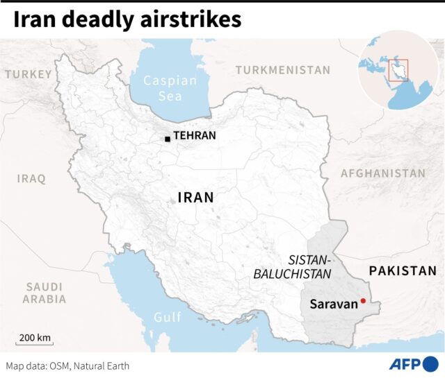 Iran deady airstrike