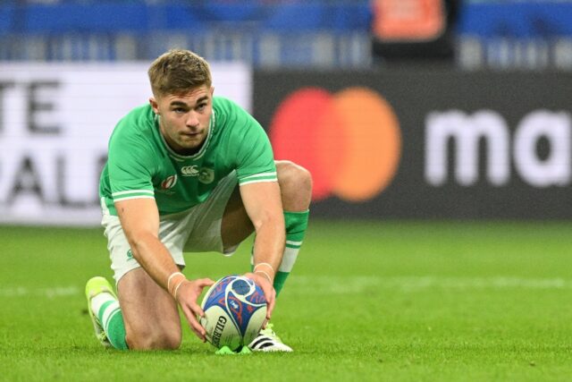 Jack Crowley has his eyes on making the Ireland fly-half position his own after Johnny Sex