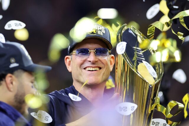 Chargers Hire Jim Harbaugh After College Triumph - Breitbart