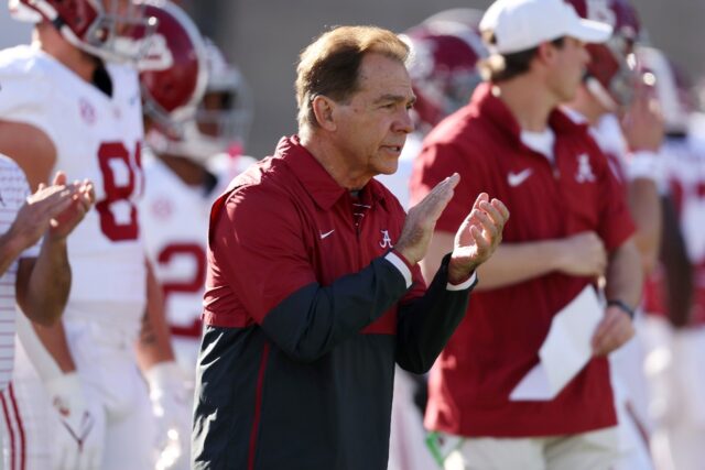 Nick Saban, head coach of Alabama, is retiring after a career which saw him win a record s