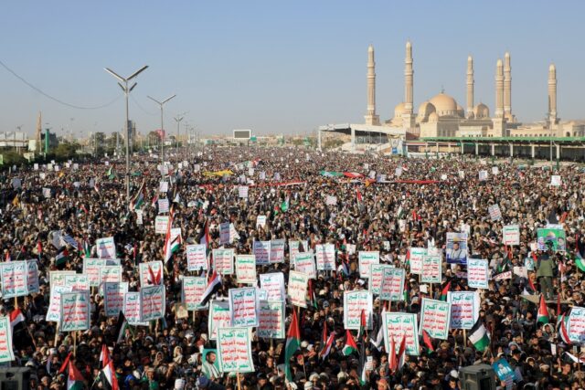 Organisers said one million people took part in the protest