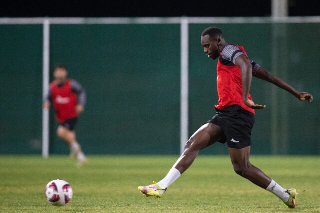 Palestine players are training for the 2023 Asian Cup in Qatar in the shadow of the Israel