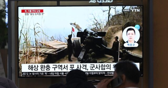 North Korea Fires 60 Rounds Of Artillery Near South Korean Border ...