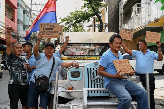 Philippine jeepney drivers are worried the government's phase-out plan will hurt them fina